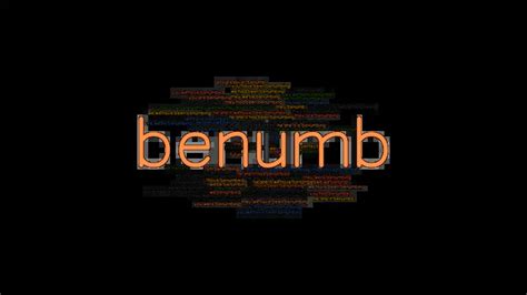 betnumb|benumb .